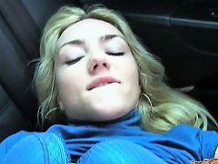 Victoria Puppy Hitch Hikes And Pounded Inside Strangers Car Amateur Porno Video